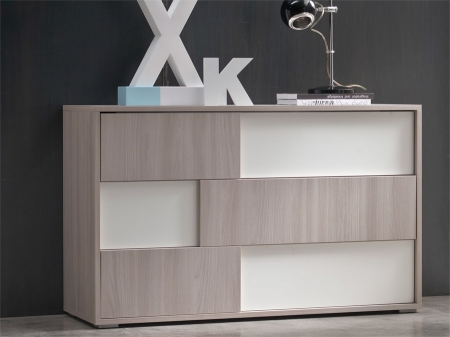 Комод Flap, olmo, bianco opaco