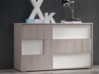 Комод Flap, olmo, bianco opaco
