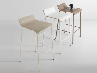 Стілець барний STORM, Rovere Grigio 85