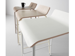 Стілець барний STORM, Rovere Grigio 85