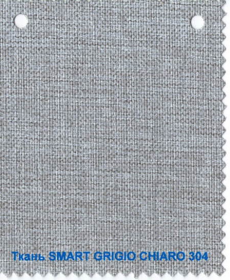 Ліжко Moon 180x200, тканина smart grigio chiaro 304, з підйомним механізмом