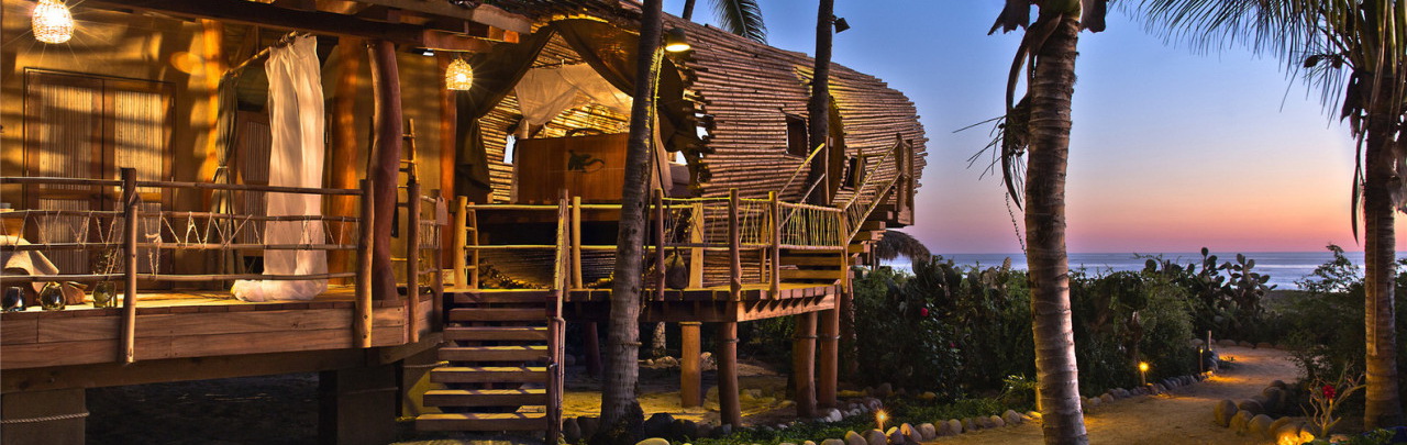 rustic bamboo